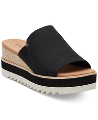Toms Women's Diana Slip-On Wedge Sandals