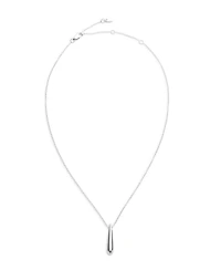 Lauren Ralph Lauren Teardrop Pendant Necklace in Sterling Silver