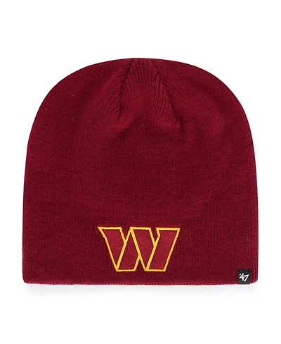 Men's '47 Brand Burgundy Washington Commanders Primary Beanie