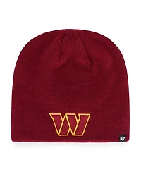 Men's '47 Brand Burgundy Washington Commanders Primary Beanie