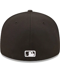 Men's New Era Detroit Tigers Black, White Low Profile 59FIFTY Fitted Hat