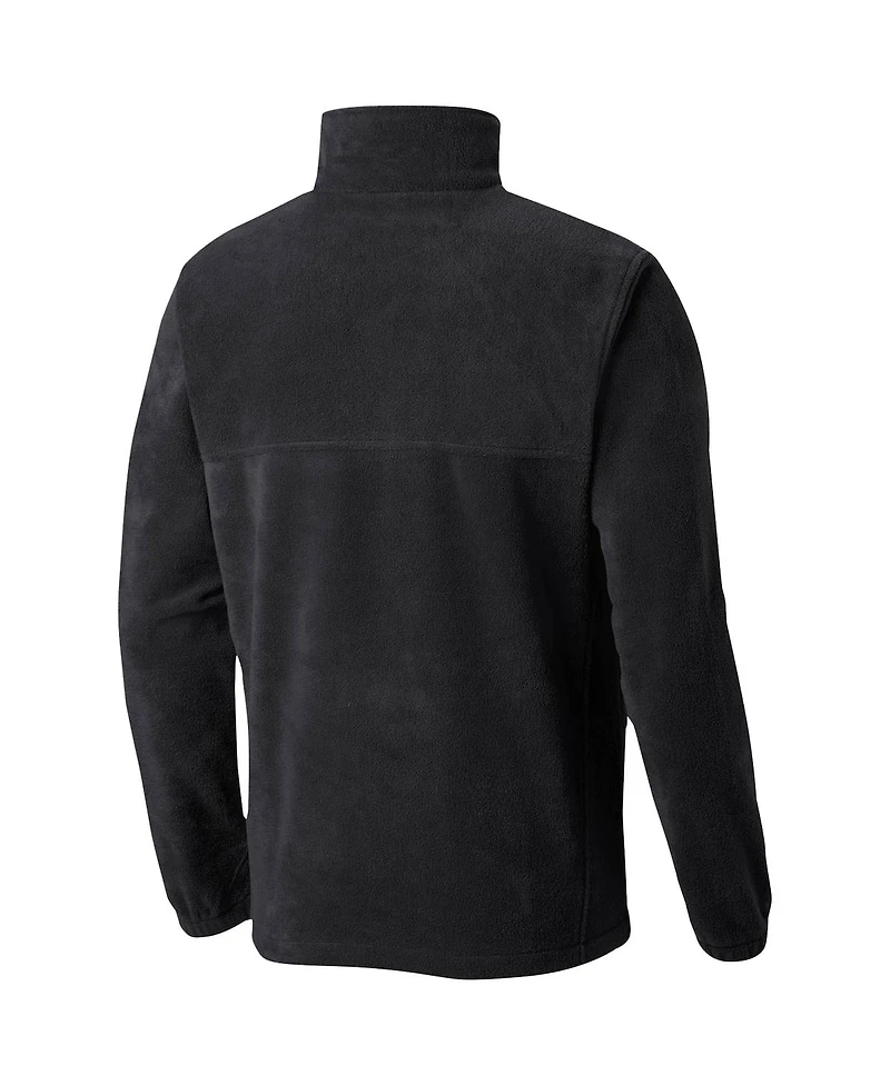 Men's Columbia Black Portland Trail Blazers Steens Mountain 2.0 Full-Zip Jacket