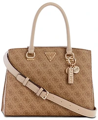 Guess Noelle Girlfriend Medium 4G Basique Monogram Satchel