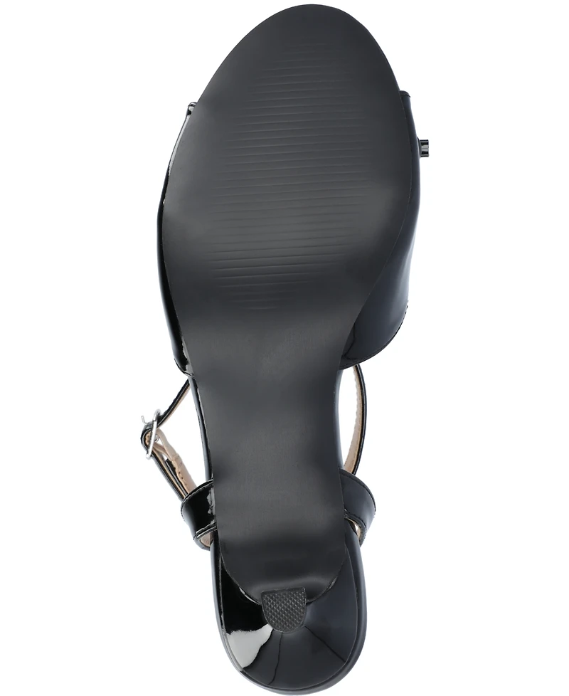 Journee Collection Women's Jennifer Ankle Strap Sandals