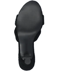 Journee Collection Women's Mannon Terry Cloth Dress Sandals