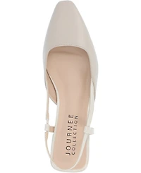 Journee Collection Women's Paislee Slingback Flats