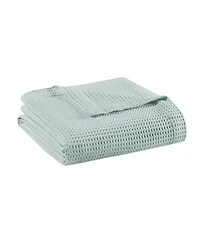 Madison Park Waffle Weave Cotton Blanket