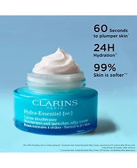 Clarins Hydra-Essentiel Silky Moisturizer with Double Hyaluronic Acid