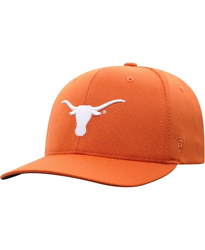 Men's Top of the World Texas Orange Texas Longhorns Reflex Logo Flex Hat