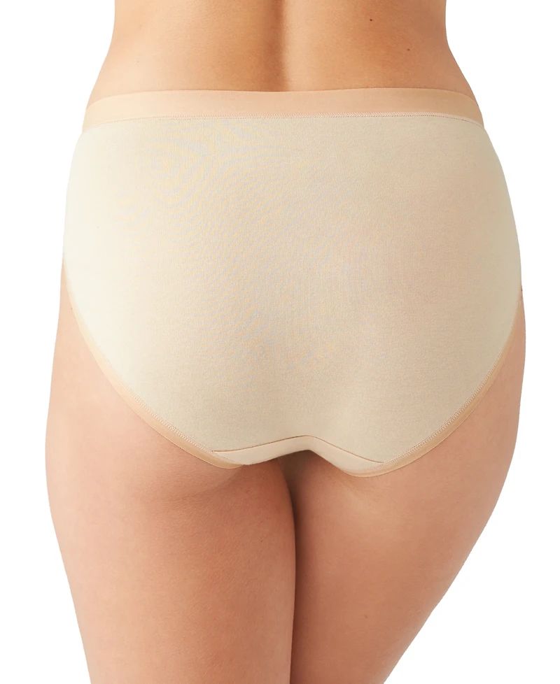 Wacoal Women's Understated Cotton Hi-Cut Underwear 879362