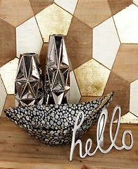 Rosemary Lane Mother of Pearl Tray, 22" x 6" 10"