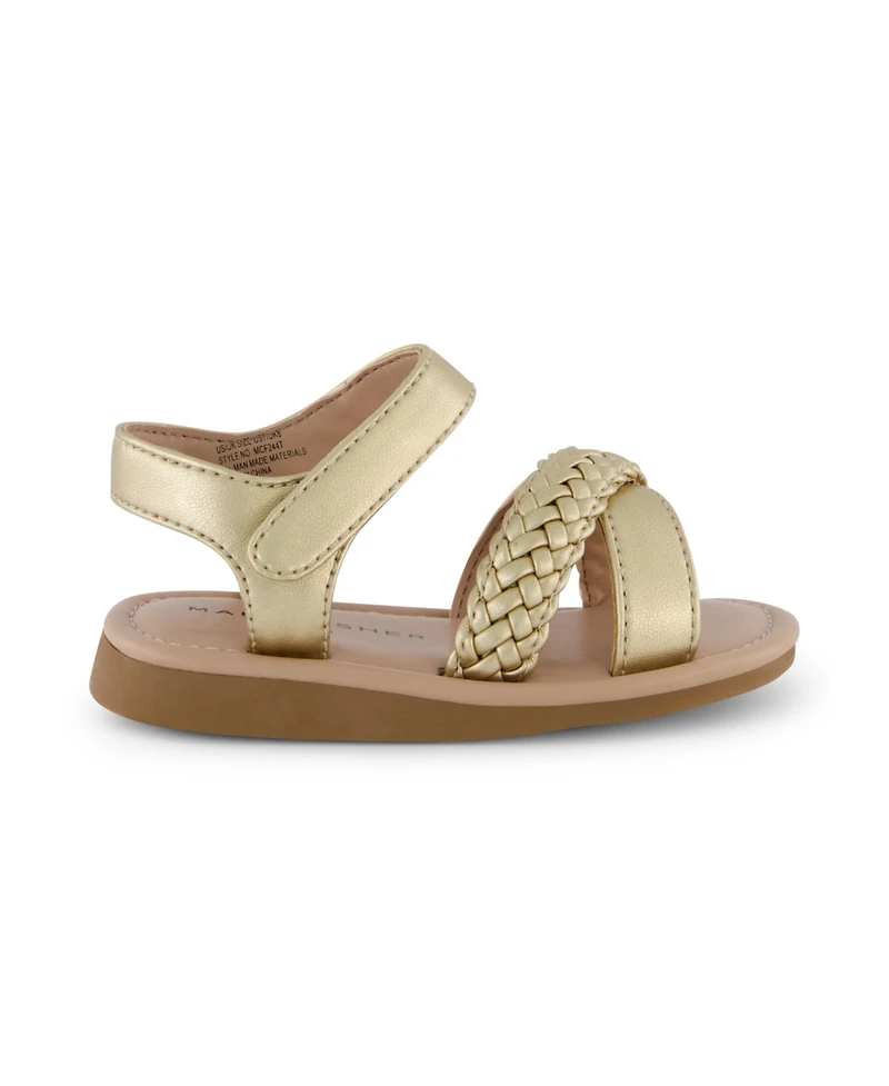 Marc Fisher Toddler Girls Open Toe Criss Cross Sandals
