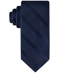 Tommy Hilfiger Men's Solid Textured Stripe Tie