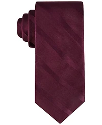 Tommy Hilfiger Men's Solid Textured Stripe Tie