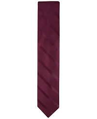 Tommy Hilfiger Men's Solid Textured Stripe Tie