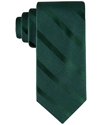 Tommy Hilfiger Men's Solid Textured Stripe Tie