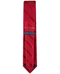 Tommy Hilfiger Men's Solid Textured Stripe Tie