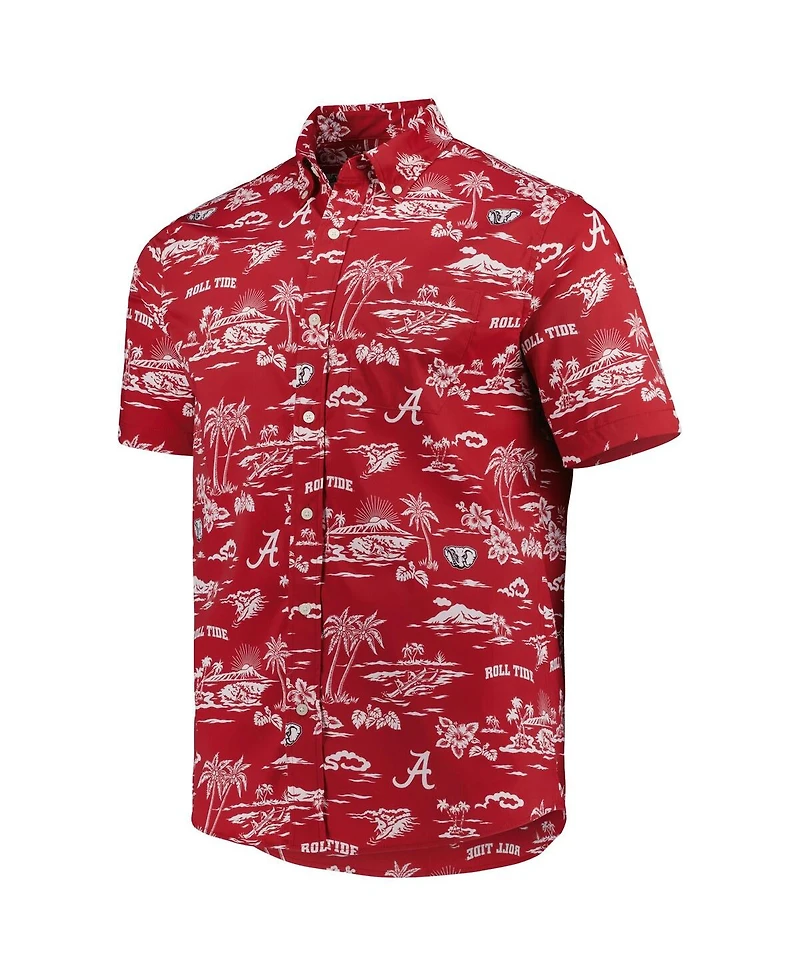 Men's Reyn Spooner Crimson Alabama Tide Classic Button-Down Shirt