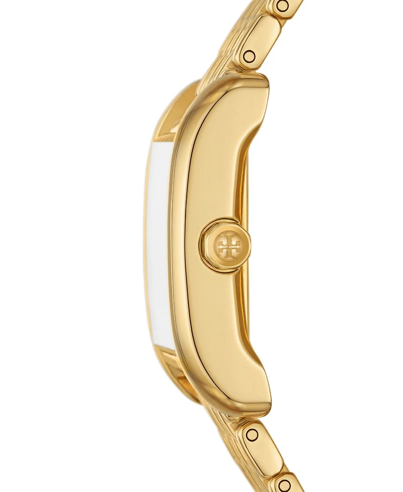 Tory Burch Women's Eleanor Gold-Tone Stainless Steel Bracelet Watch 34mm