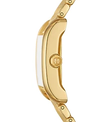 Tory Burch Women's Eleanor Gold-Tone Stainless Steel Bracelet Watch 34mm