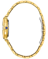 Citizen Eco-Drive Mae Women's Diamond Accent Gold-Tone Stainless Steel Bracelet Watch 30mm