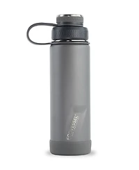 EcoVessel Boulder Trimax Insulated Stainless Steel Bottle Strainer and Silicone Bumper