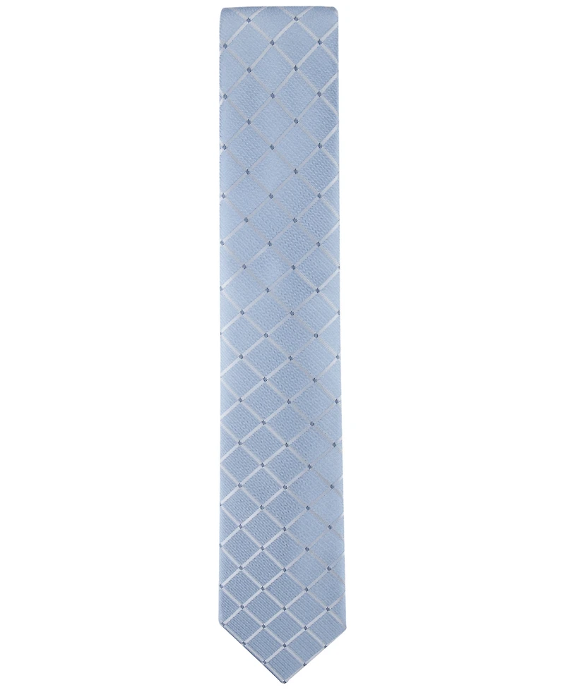 Calvin Klein Men's Herringbone Grid Tie