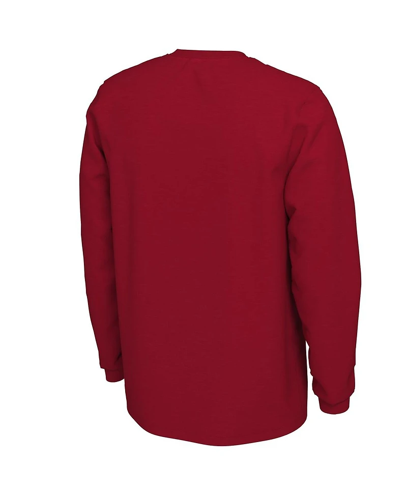 Men's Nike Red Georgia Bulldogs College Football Playoff 2022 National Champions Celebration Long Sleeve T-shirt