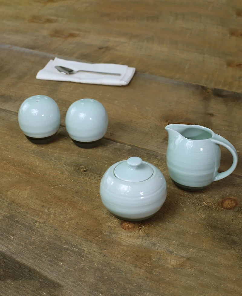 Euro Ceramica Diana Kitchen Accessories, Set of 4