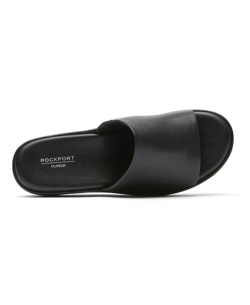 Rockport Women's Aubriella Slide Slip-On Wedge Sandals