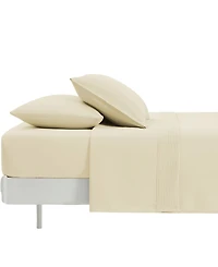 Southshore Fine Linens Classy Pleated 21" Extra deep, Pocket Sheet Set