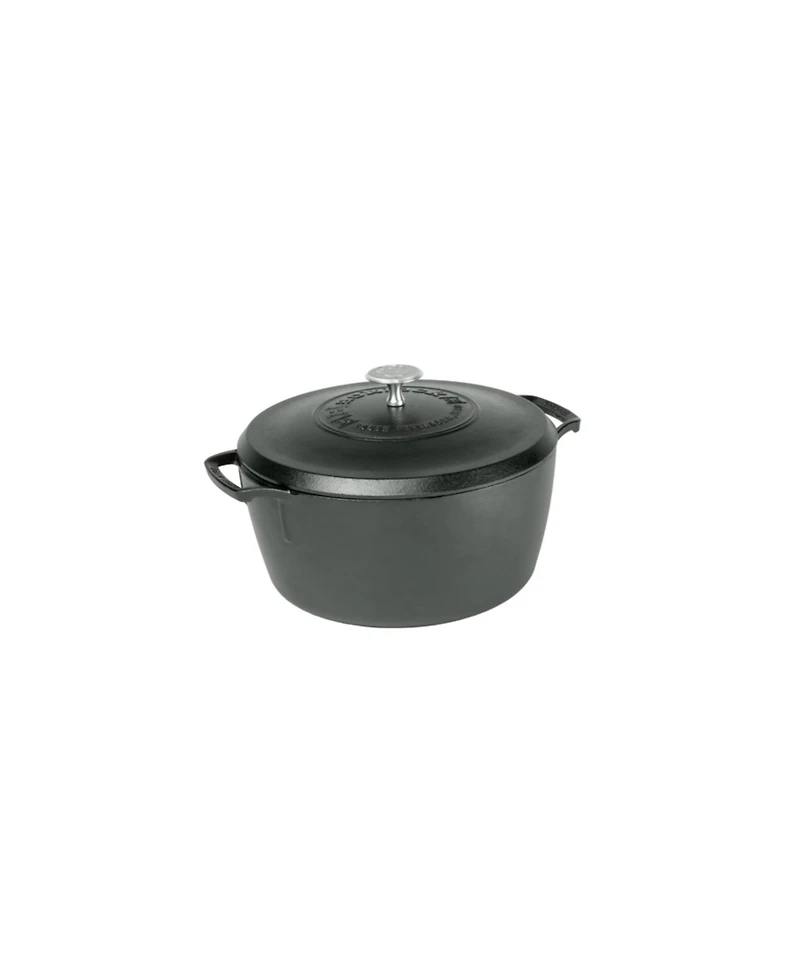 Lodge Cast Iron Blacklock Triple Seasoned 5.5 Quart Dutch Oven Cookware
