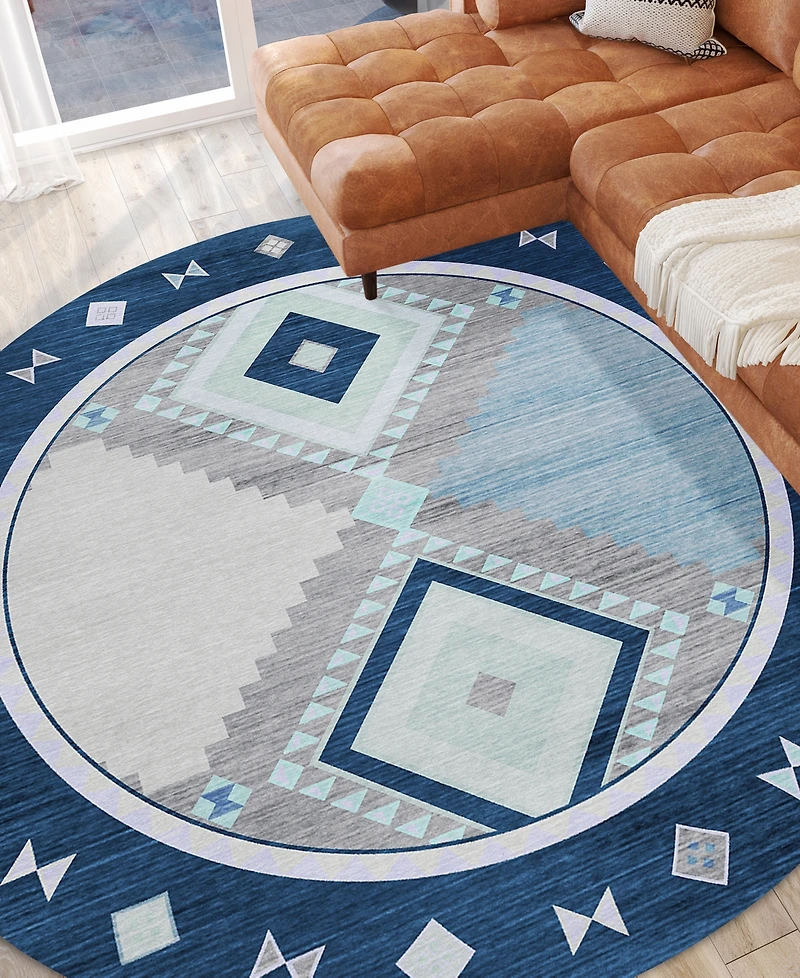 Dalyn Phoenix PH2 8' x Round Area Rug