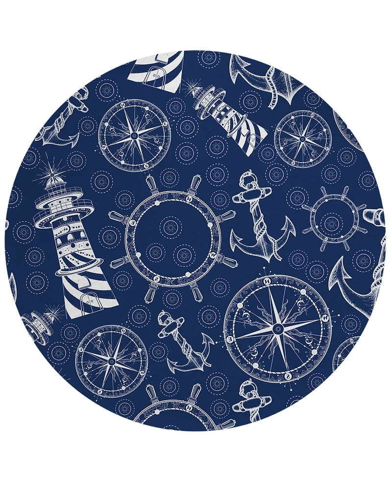 Dalyn Harbor Washable HA9 8' x Round Area Rug