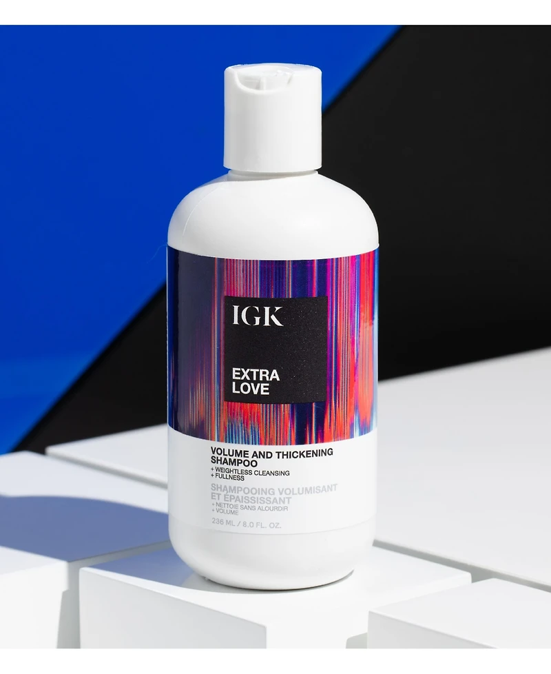 Igk Hair Extra Love Volume & Thickening Shampoo, 8 oz.