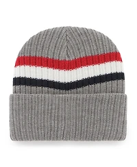 Men's '47 Brand Gray New England Patriots Highline Cuffed Knit Hat