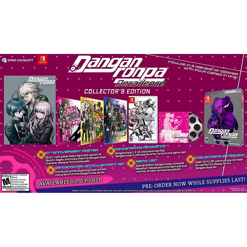 Danganronpa Decadence Collector's Edition Nsw