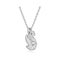 Swarovski Crystal Swan Small Iconic Swan Pendant Necklace