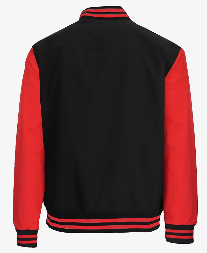 Spire By Galaxy Men's Lightweight Varsity Jacket