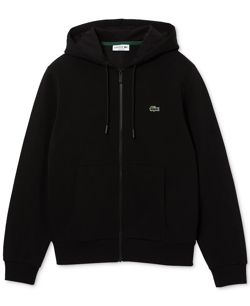 Lacoste Men's Classic Fit Long Sleeve Crocodile Logo Hoodie - 031