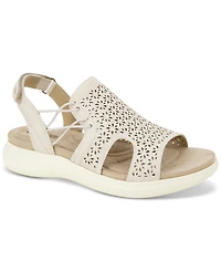 Jbu Women's Francis Slip-On Strappy Slingback Sandals
