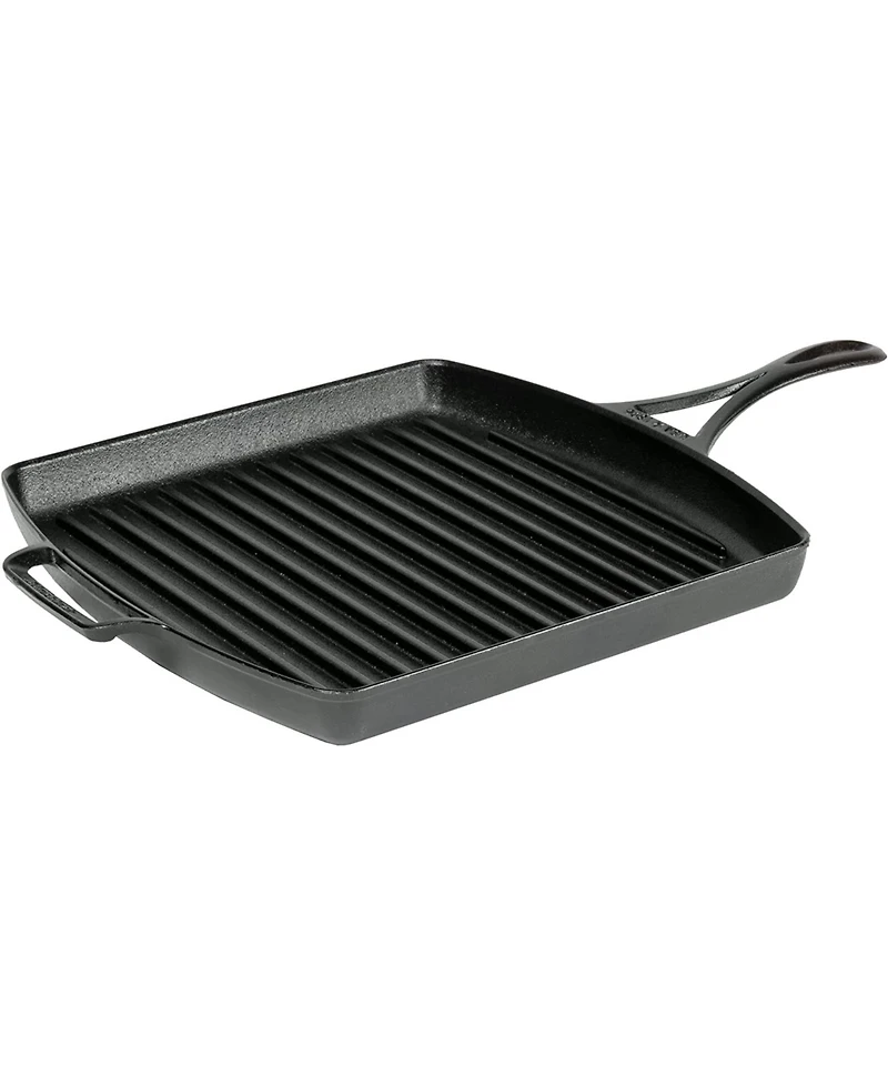 Lodge Cast Iron Blacklock Triple Seasoned 12" Square Grill Pan Cookware