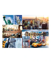 Trefl Red 4000 Piece Puzzle - New York - collage / Trefl
