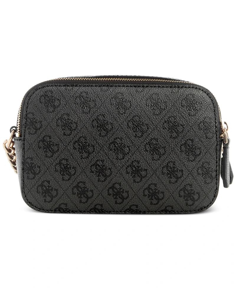 Guess Noelle Small 4G Basique Monogram Camera Crossbody