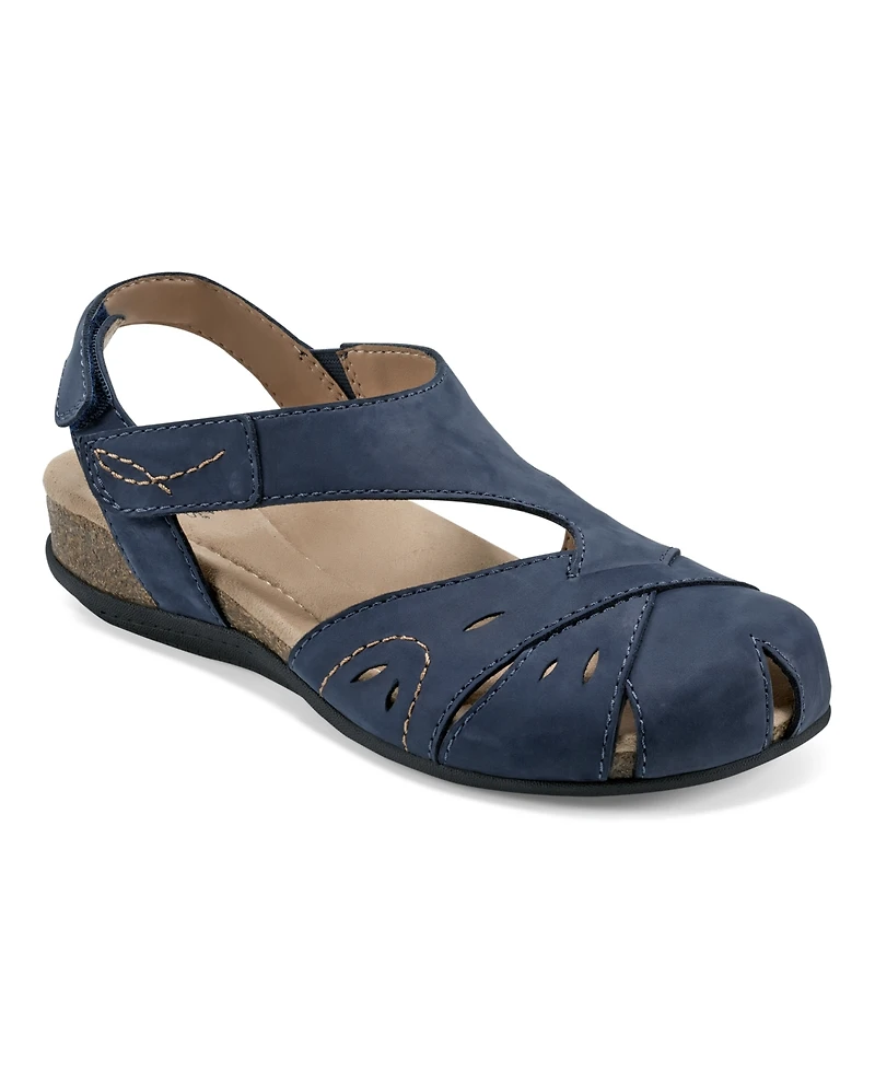 Earth Women's Birdine Cutout Flat Slingback Sandals