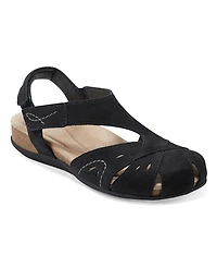 Earth Women's Birdine Cutout Flat Slingback Sandals