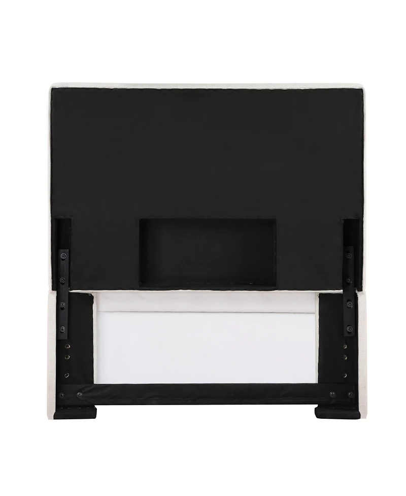 Coaster Home Furnishings 46" Plywood Izzy Upholstered Twin Headboard