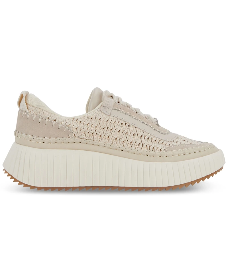 Dolce Vita Women's Dolen Platform Lace Up Sneakers