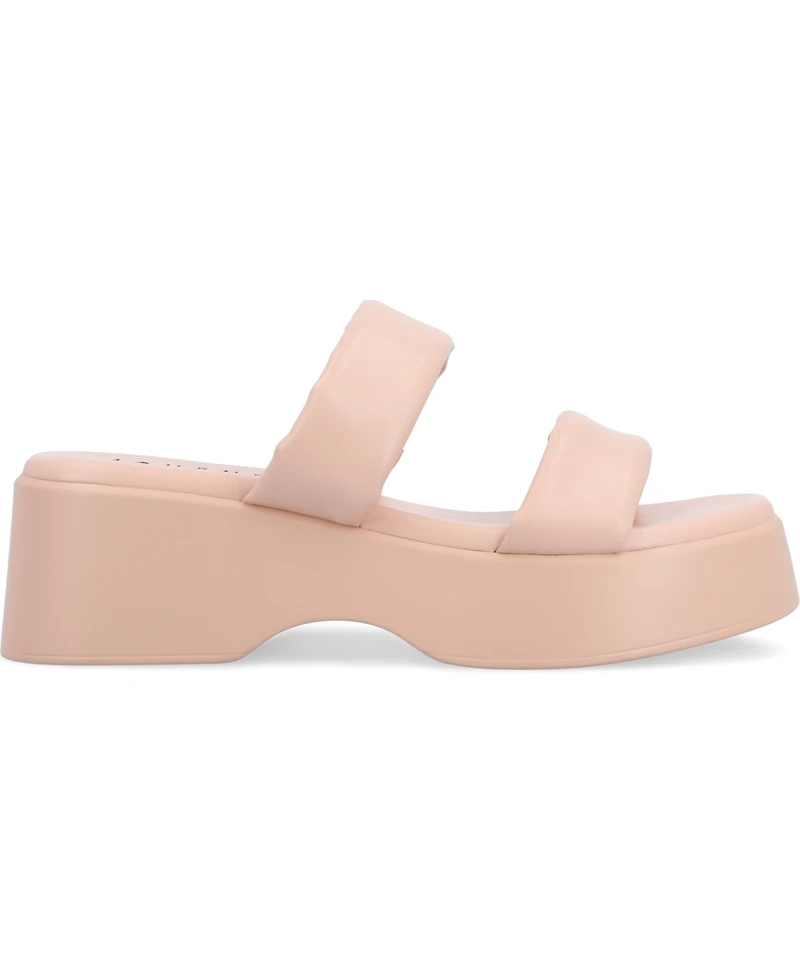 Journee Collection Women's Veradie Platform Sandals