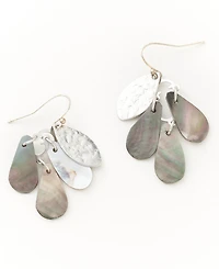 Matr Boomie Silver-Tone Chandelier Earrings